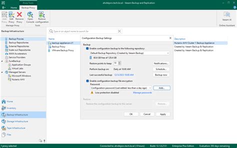 The <b>backup</b> <b>files</b> goes to \\myqnap\VeeamB&R\MyVMs\. . Veeam backup configuration file